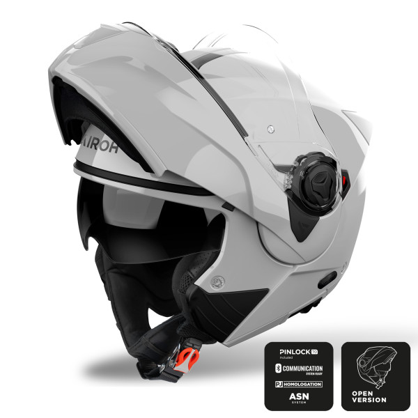 Airoh Airoh specktre flip-front helmet - color cement grey - s